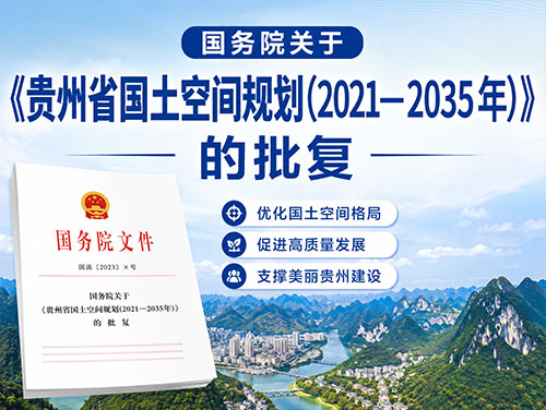 国务院关于《贵州省国土空间规划（2021&mdash;2035年）》的批复